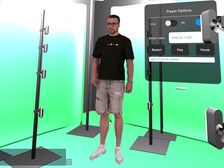 Aplicación Holograma VOD