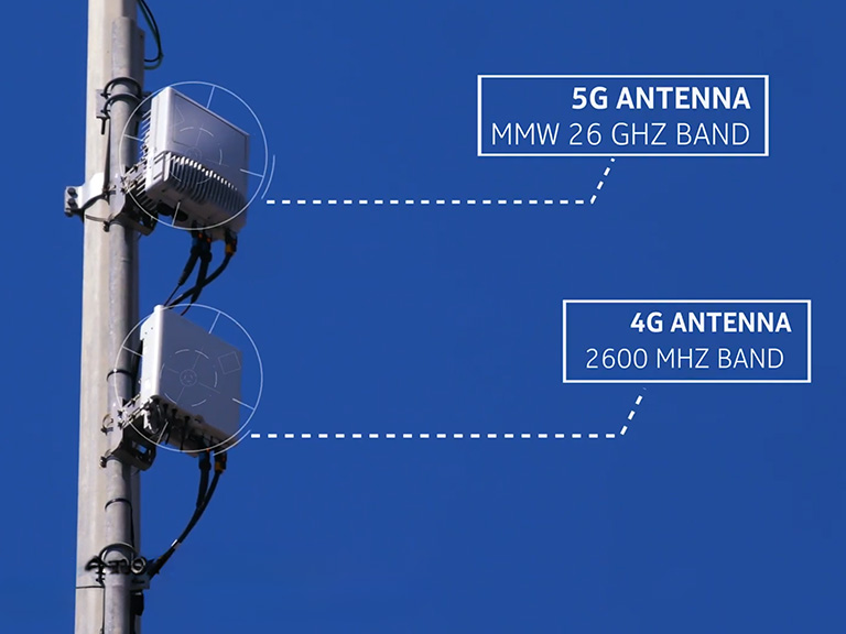 5G network deployment in the port area
